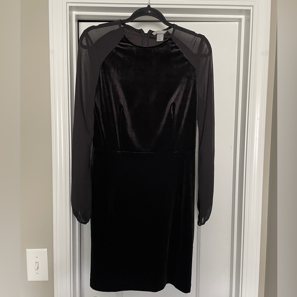 H&M velvet dress